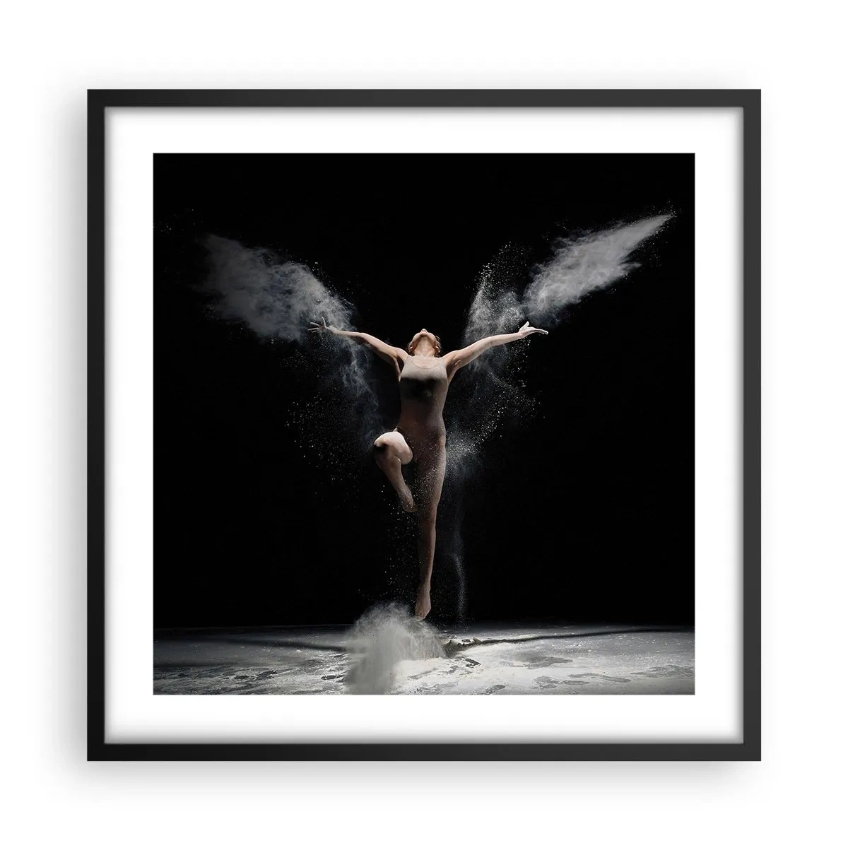 Poster in black frame - Elves Exist - 50x50 cm