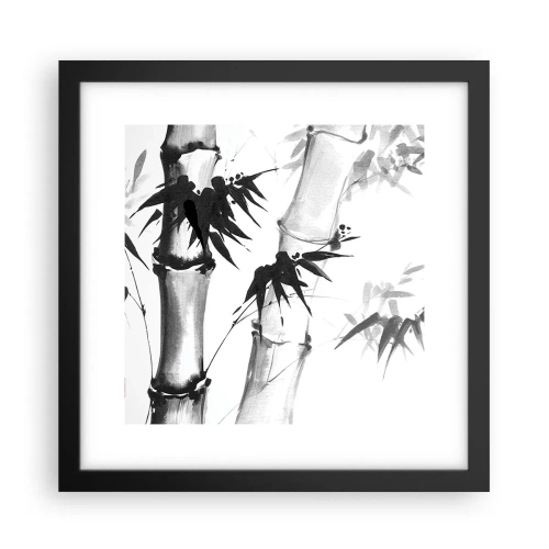 Poster in black frame - Close-up to the Orient - 30x30 cm