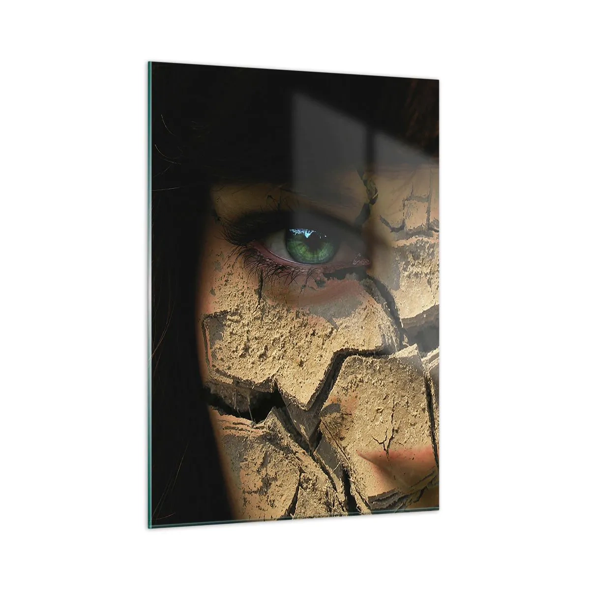 Glass picture - Delight and Horror - 50x70 cm