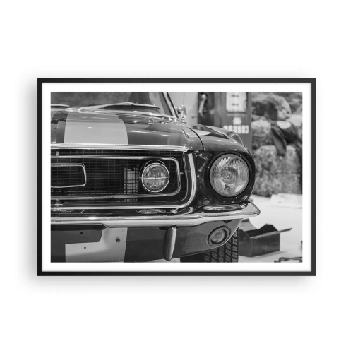 Poster in black frame - Rough Ride - 100x70 cm