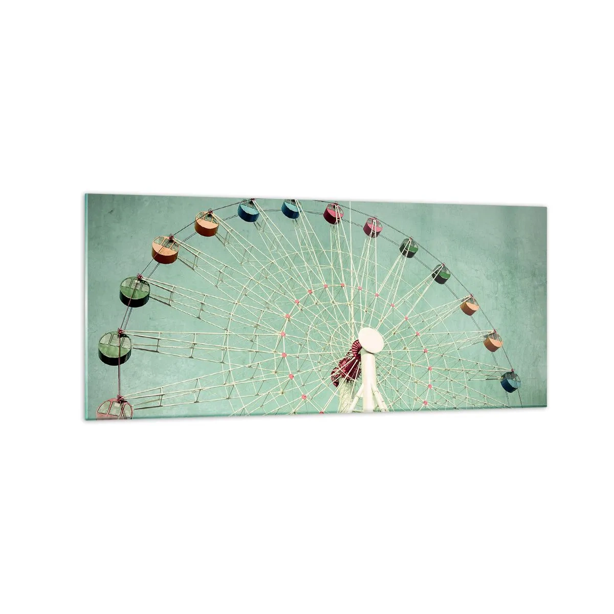 Glass picture - Come Have Fun - 120x50 cm