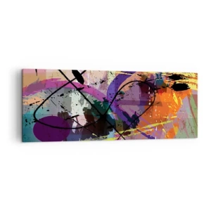 Canvas picture - Straight Ahead or Around - 140x50 cm