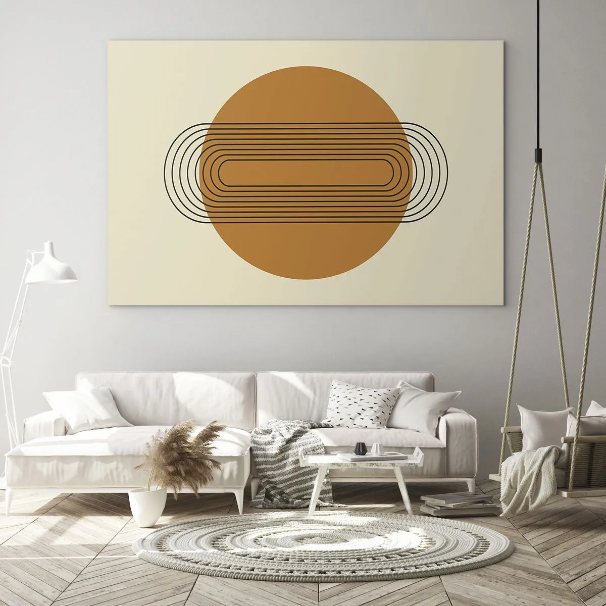 Glass picture - Perfect Plan - 120x80 cm