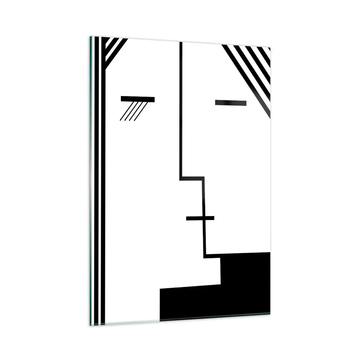 Glass picture - Simply a Kiss - 50x70 cm