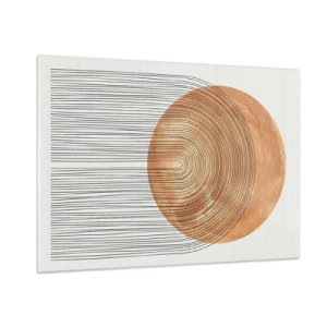 Glass picture - Sunny Composition - 100x70 cm