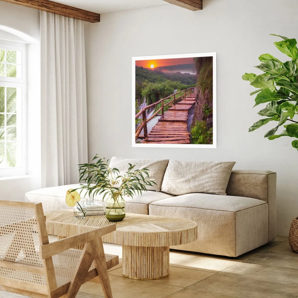 Poster - Unbelievable Beauty - 40x40 cm