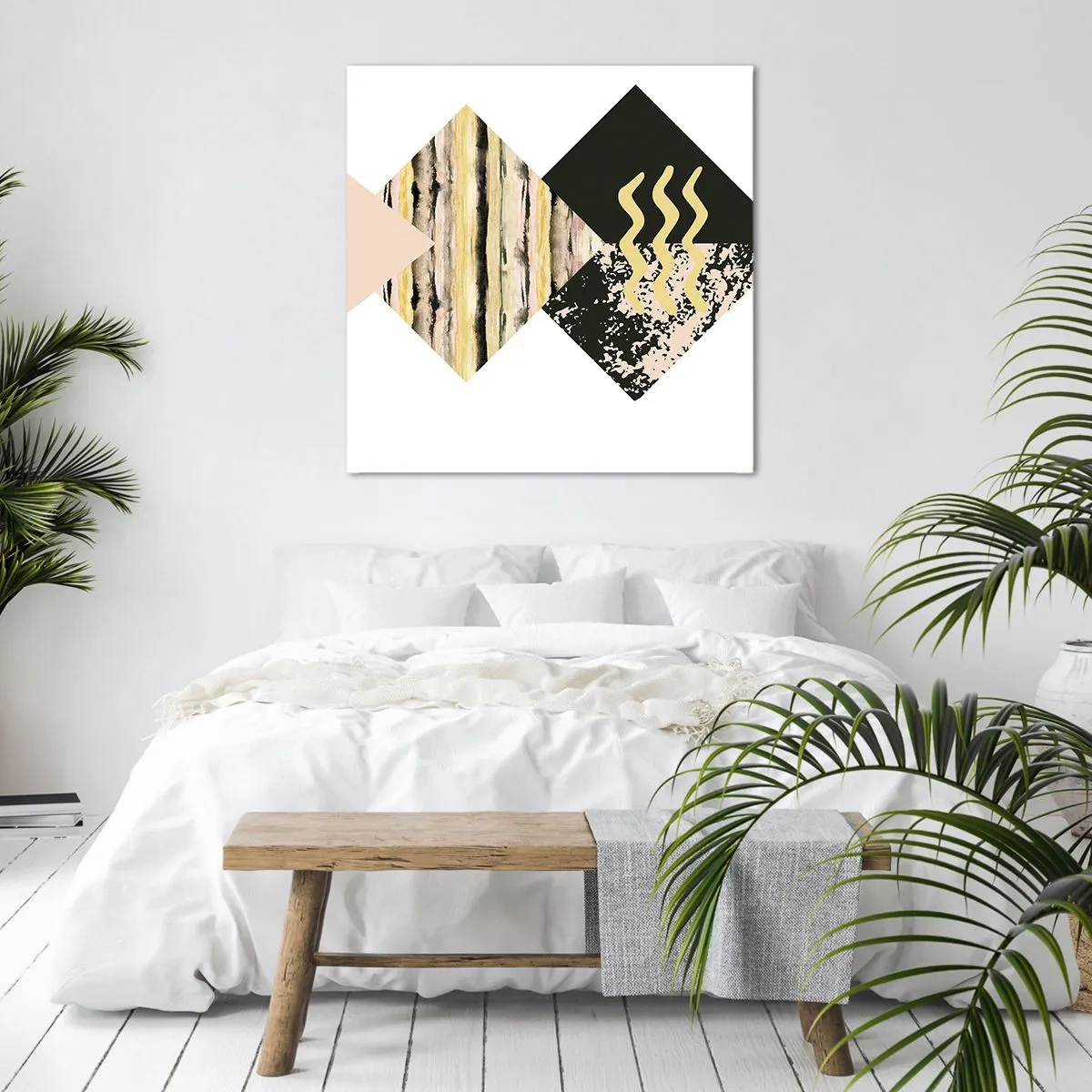 Canvas picture - Not So Straightforward - 50x50 cm