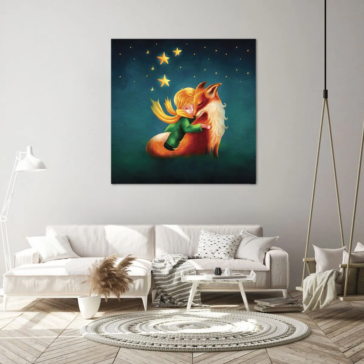 Canvas picture - Little Prince - 50x50 cm