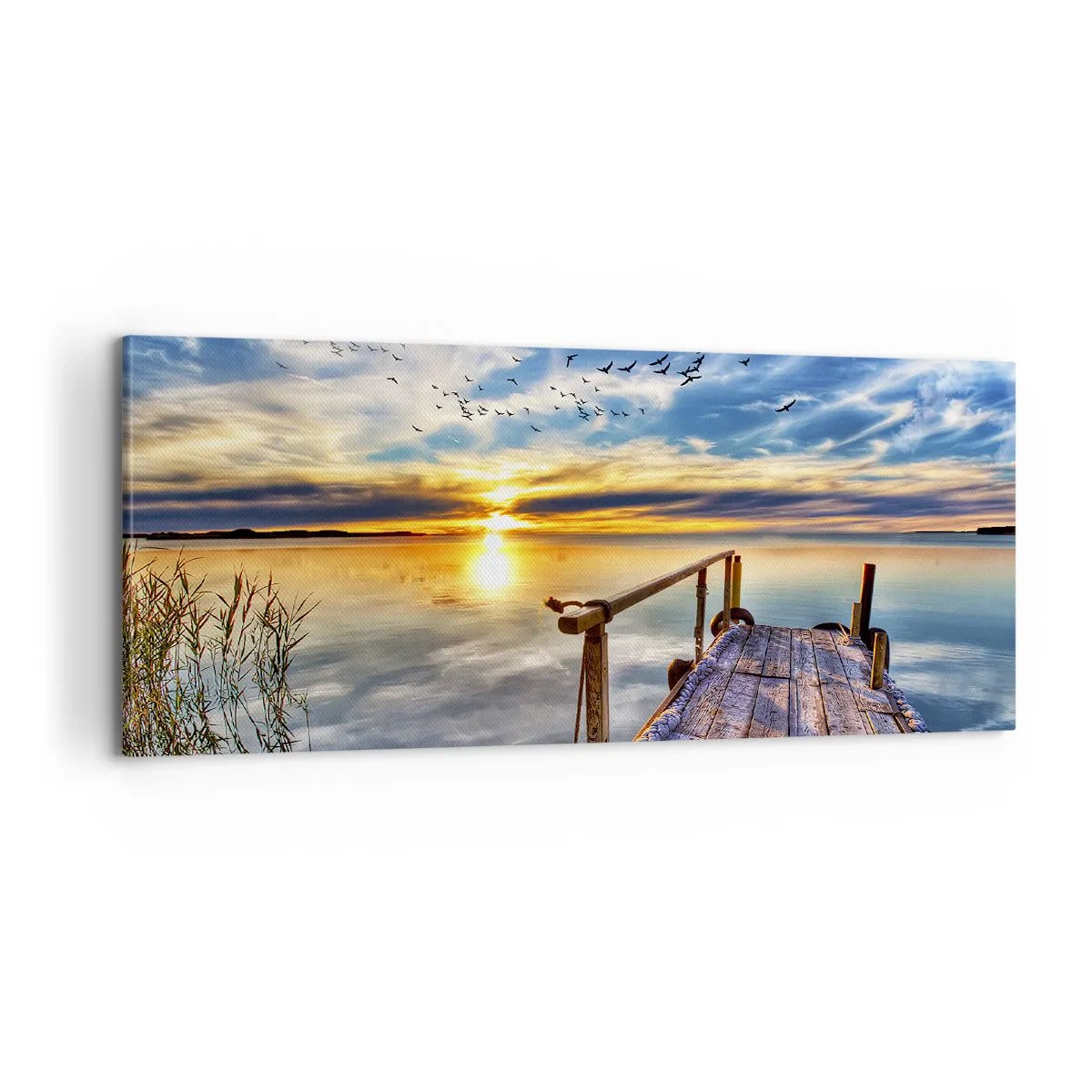 Canvas picture - Wind is Taking a Break - 100x40 cm