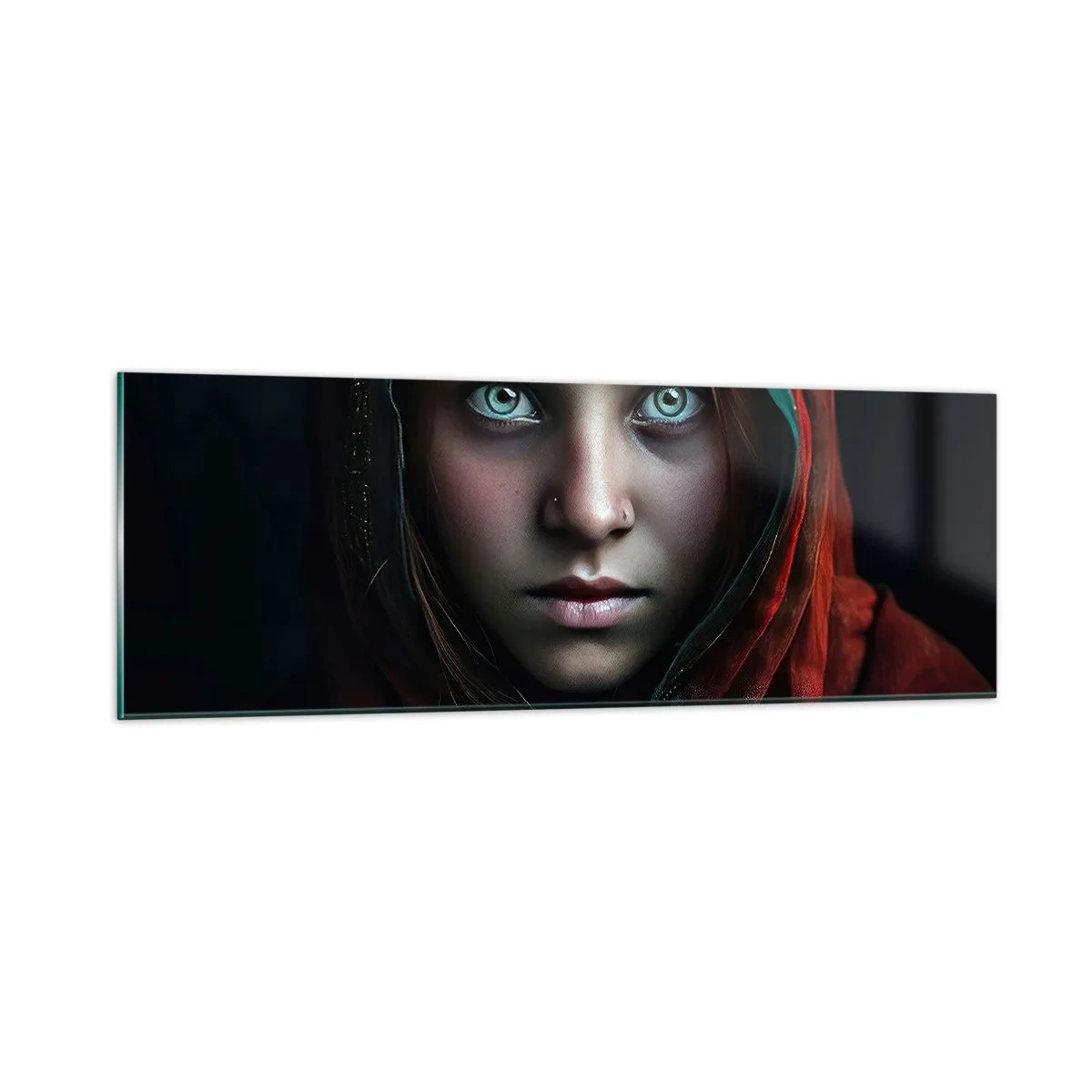 Glass picture - Eastern Princess - 90x30 cm