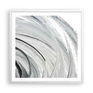 Poster in white frmae - Orbital Composition - 60x60 cm