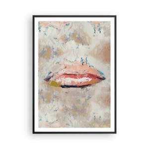 Poster in black frame - It Awakens the Senses - 70x100 cm