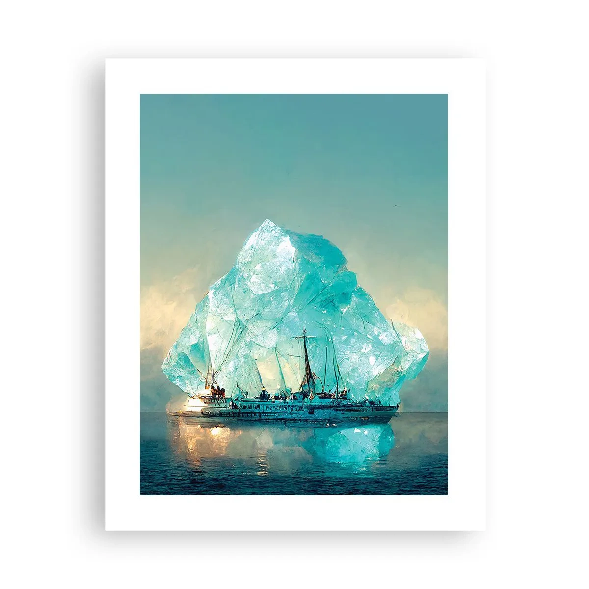 Poster - Arctic Diamond - 40x50 cm