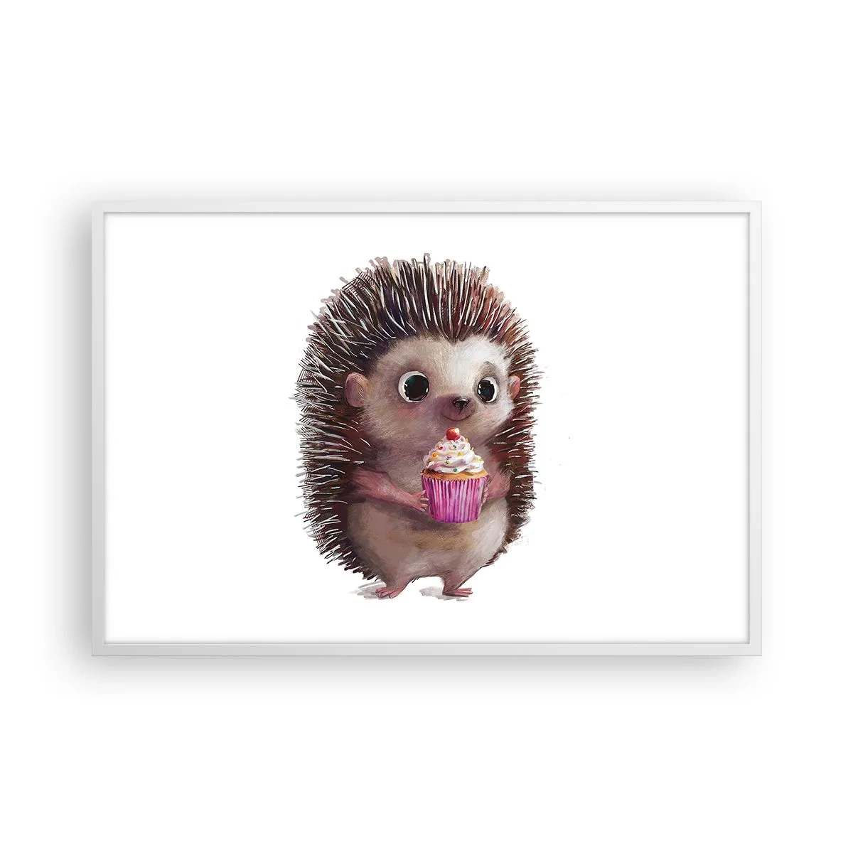 Poster in white frmae - Everyday is Holiday - 91x61 cm
