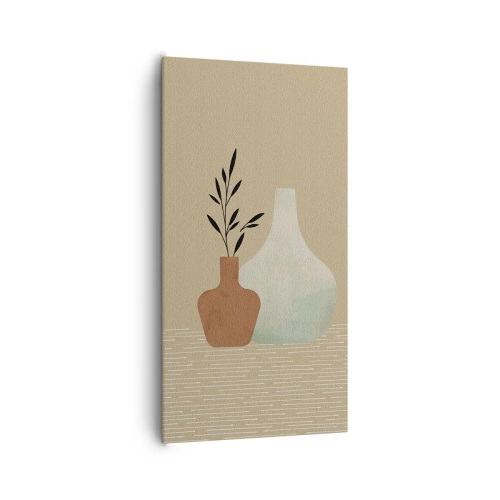Canvas picture - Vase and Idea of It - 65x120 cm
