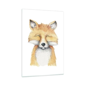 Glass picture - Fox Moods - 80x120 cm