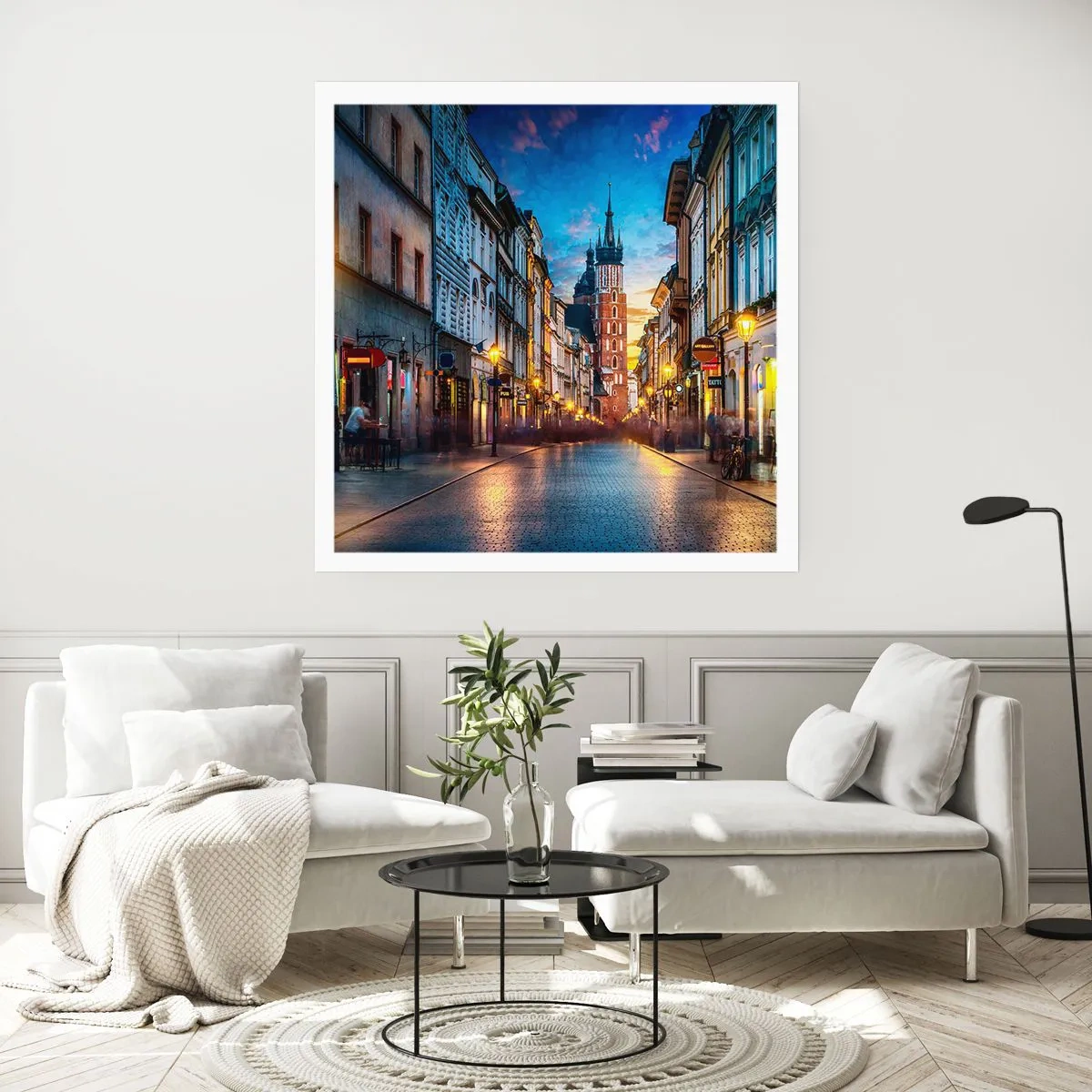 Poster - Charm of Cracow - 30x30 cm