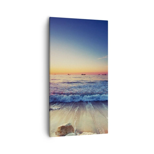 Canvas picture - What Is behind the Horizon? - 55x100 cm