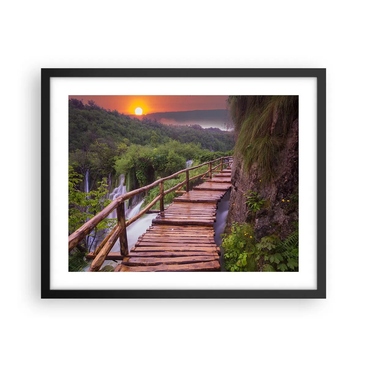 Poster in black frame - Unbelievable Beauty - 50x40 cm