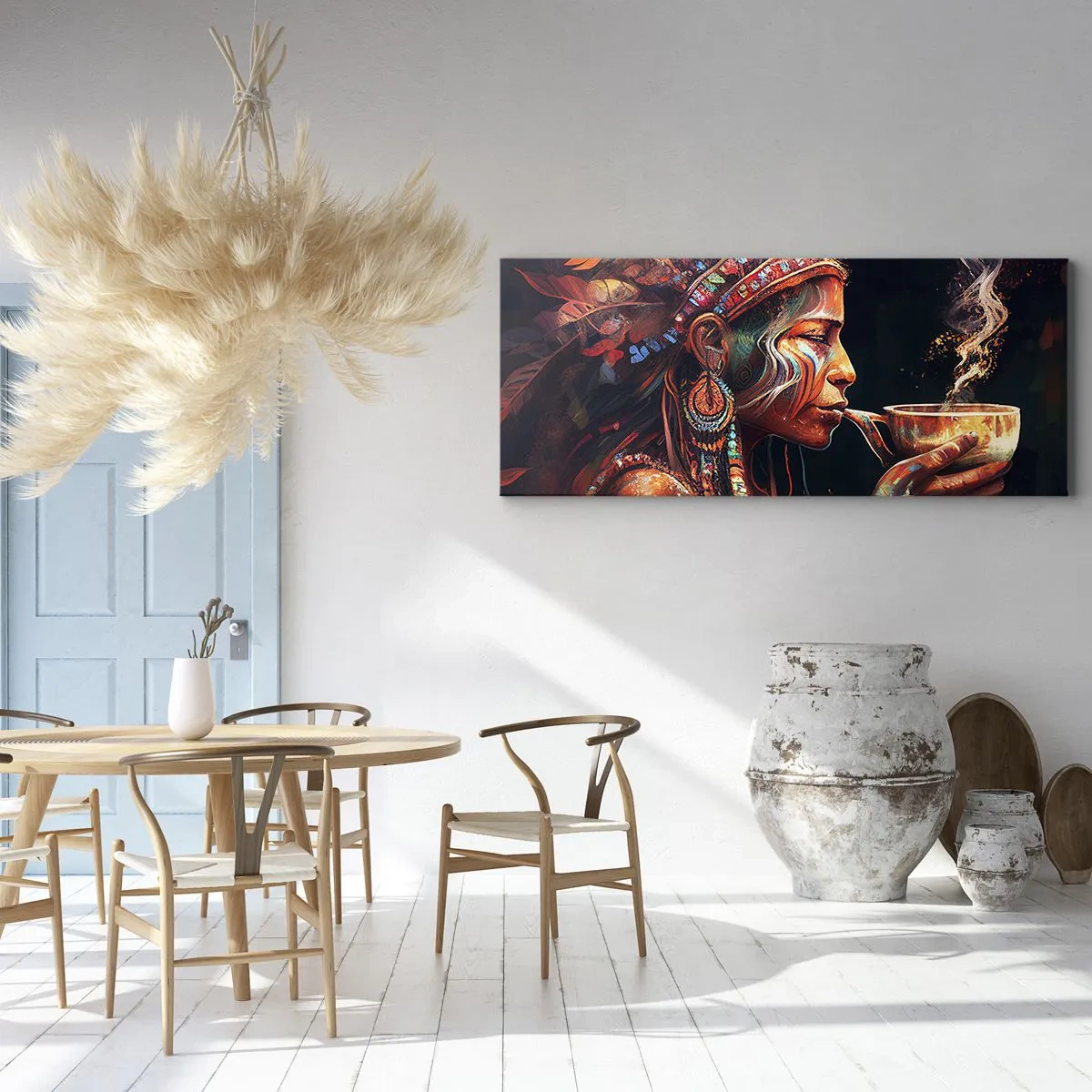 Canvas picture - Magical Ritual - 140x50 cm