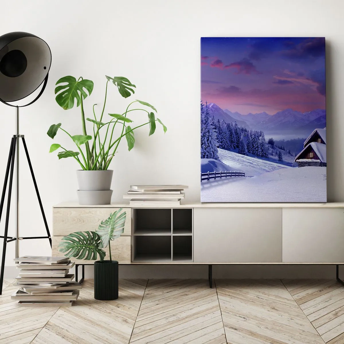 Canvas picture - Silent Night - 80x120 cm