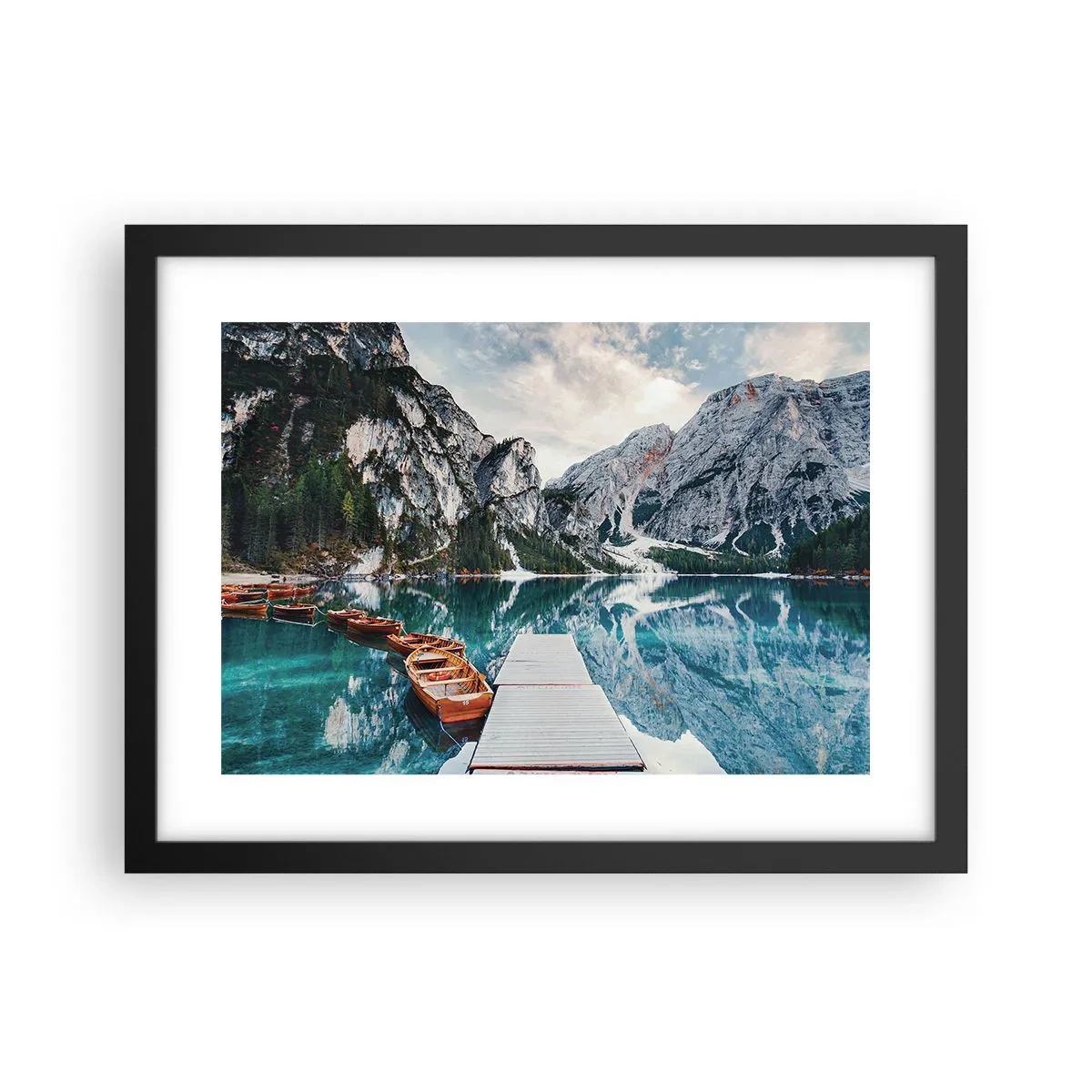 Poster in black frame - We Will Show You Beauty - 40x30 cm