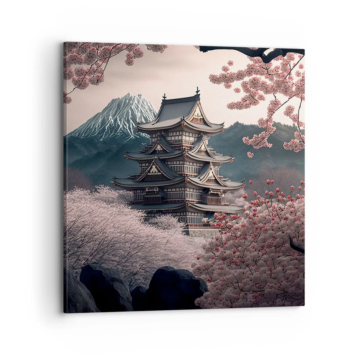 Canvas picture - Land of Cherry Blossoms - 70x70 cm