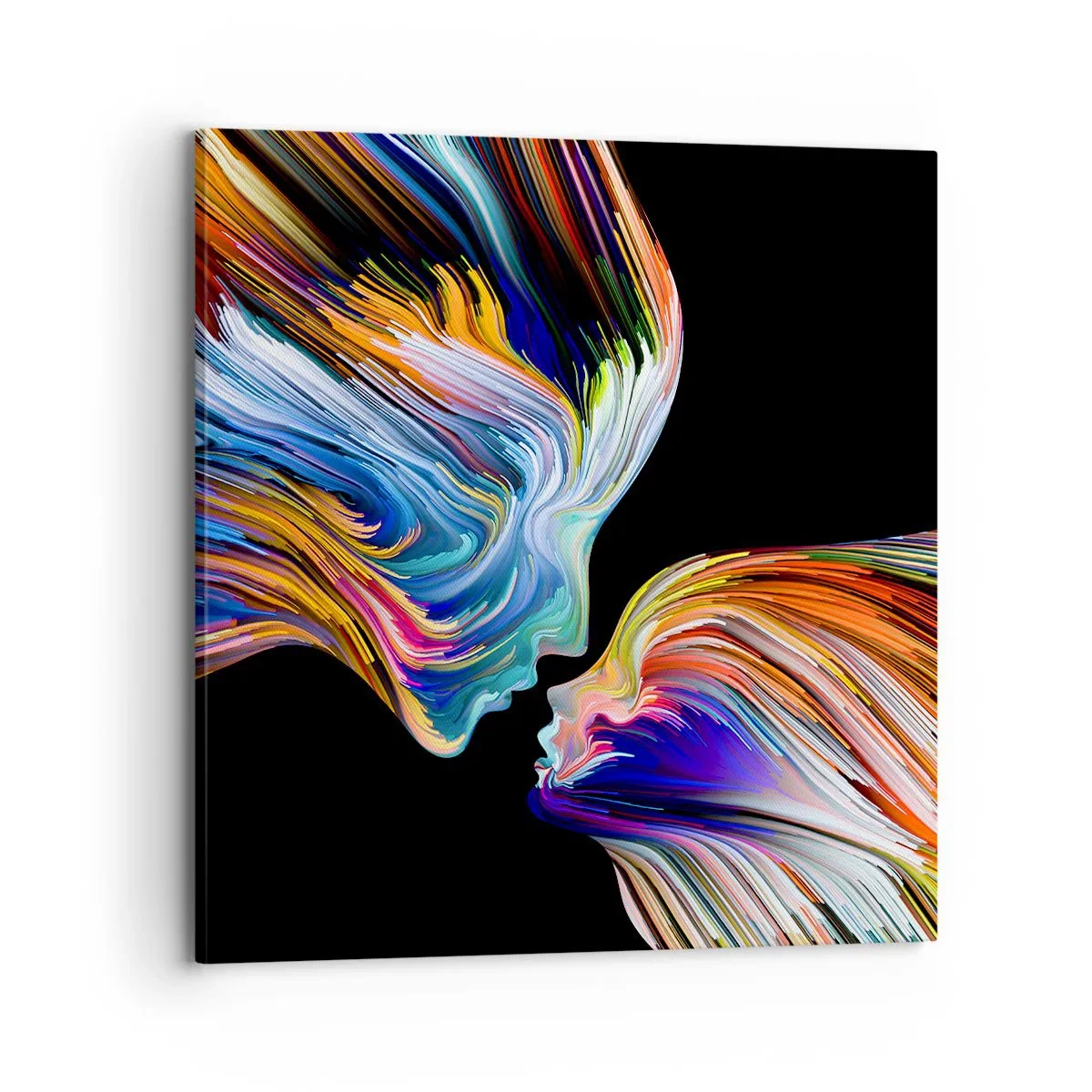 Canvas picture - Fusion of Energy and Light - 70x70 cm
