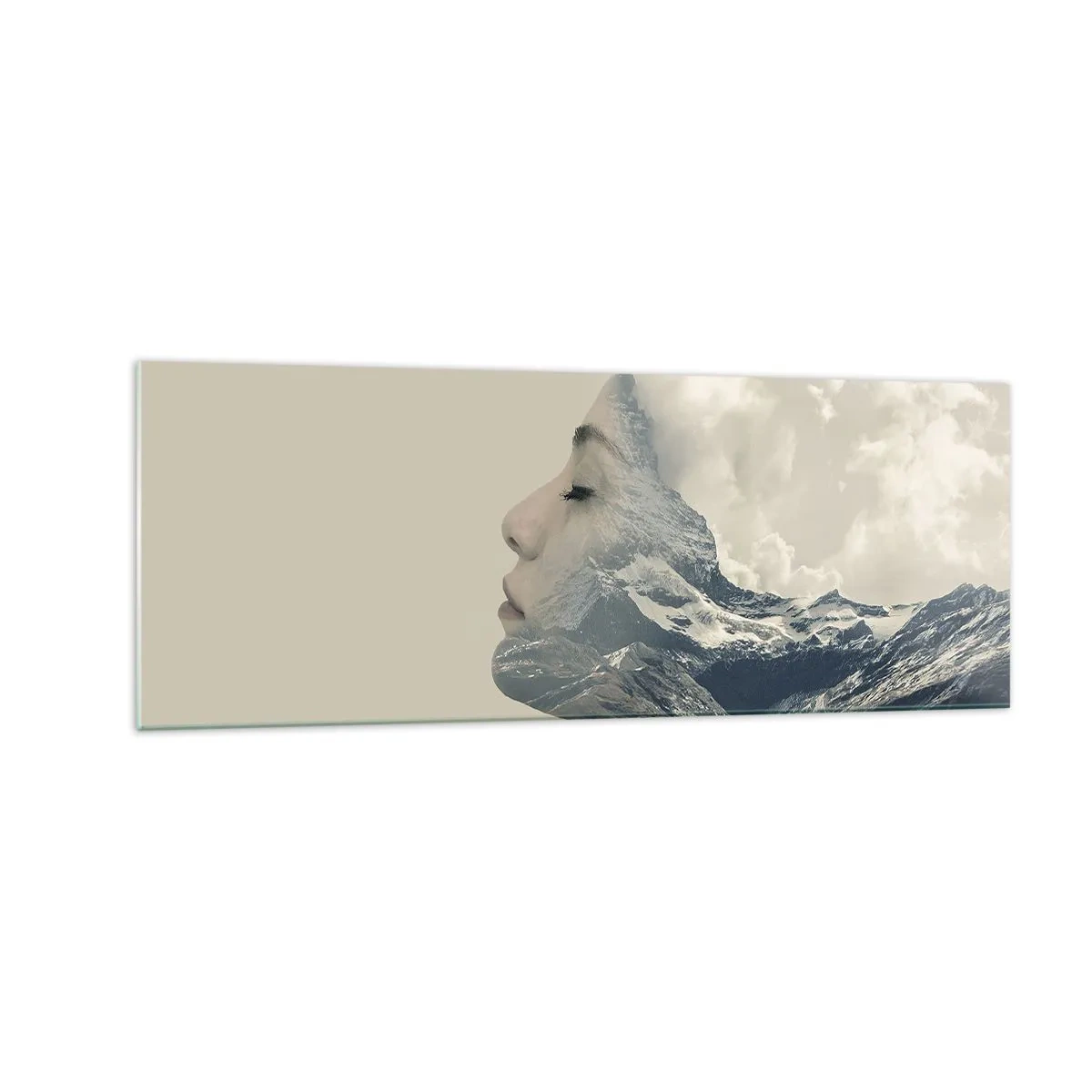 Glass picture - Beauty of Elements - 140x50 cm