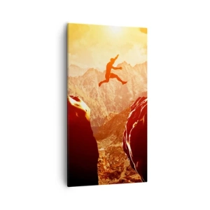 Canvas picture - Crossing Borders - 55x100 cm