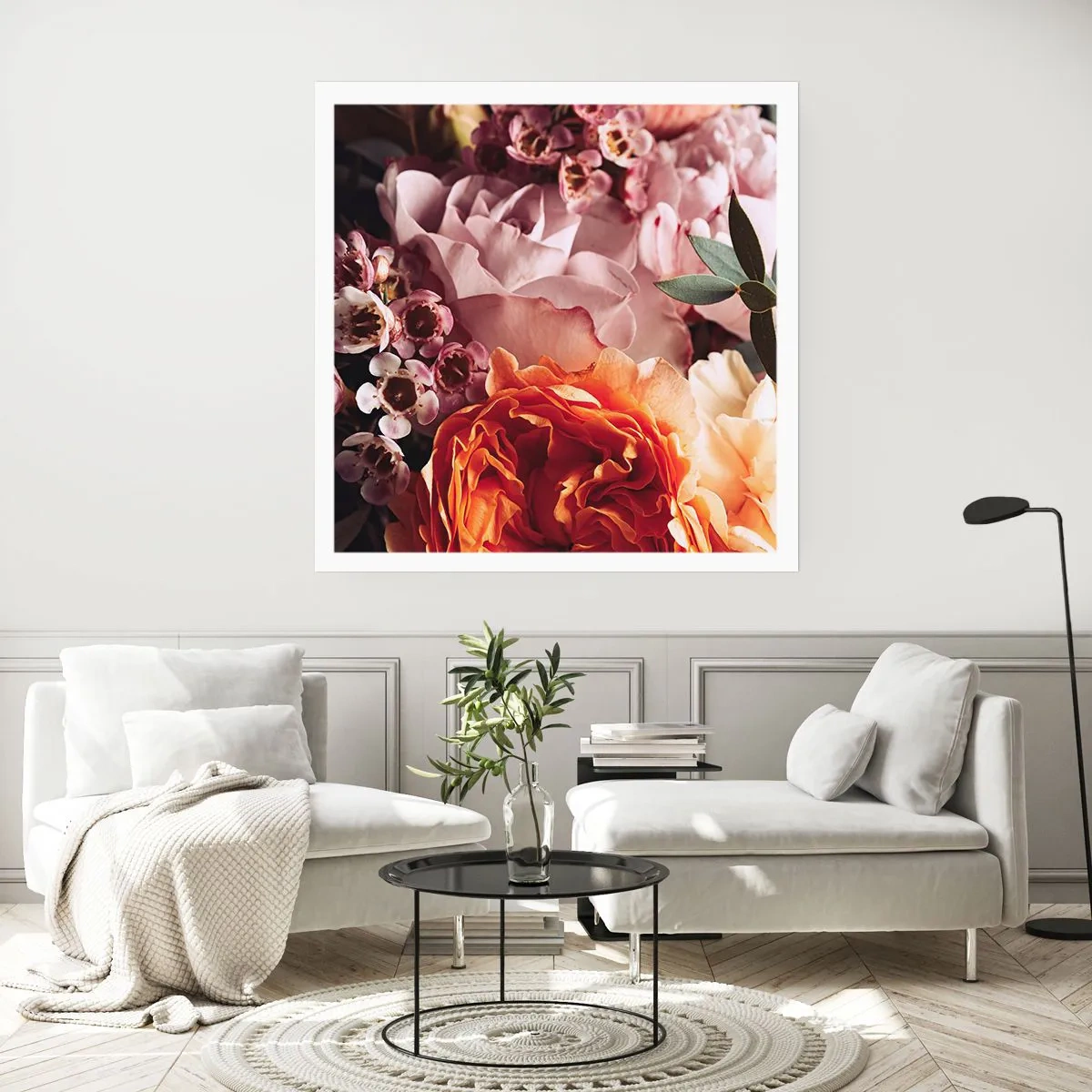 Poster - Wrapped by Beauty - 40x40 cm