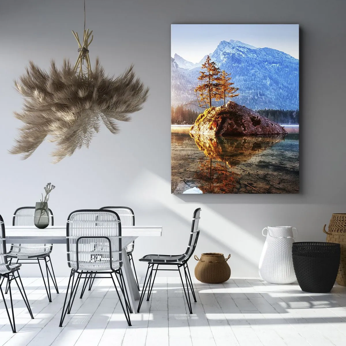 Canvas picture - Nature in New Light - 80x120 cm