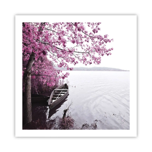 Poster - In Pink Silence - 60x60 cm