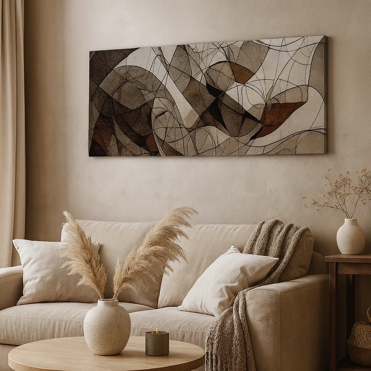 Canvas picture - Circulation of the Colours of the Earth - 30x30 cm