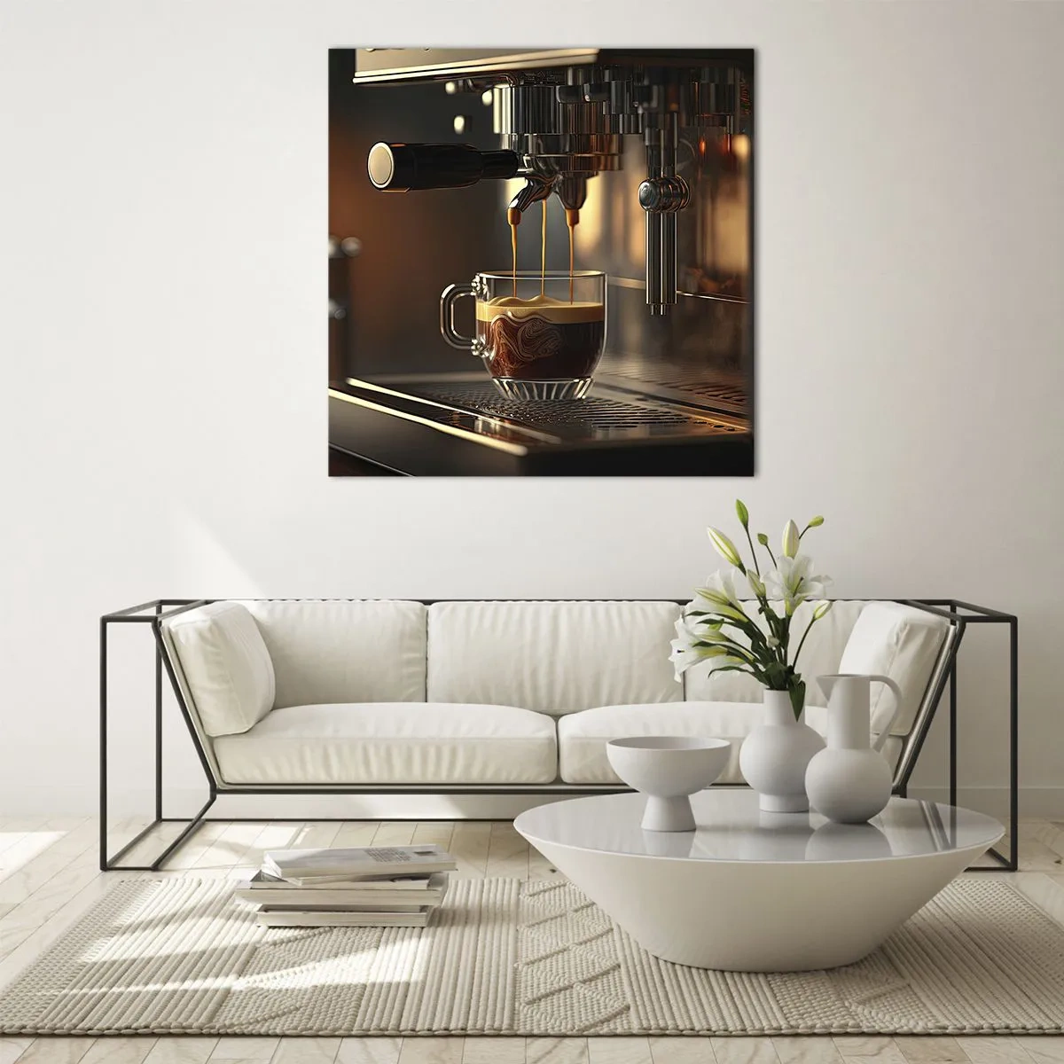 Glass picture - Sensual Mixture - 40x40 cm