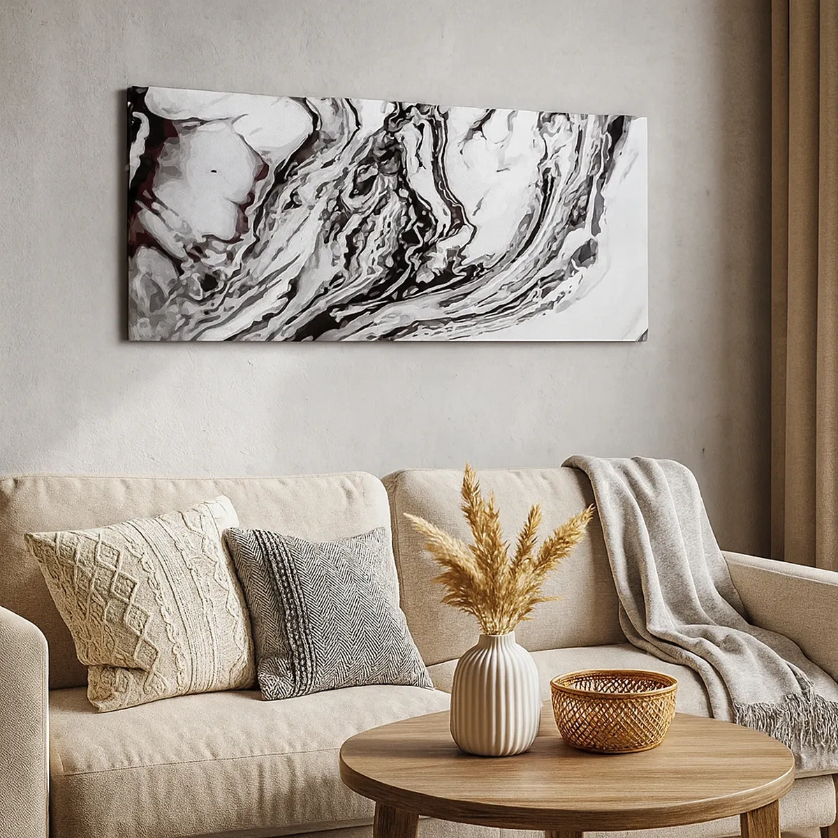 Canvas picture - At the Beginning There Was Chaos - 30x30 cm