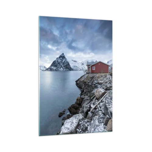 Glass picture - Scandinavian Retreat - 70x100 cm