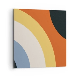Canvas picture - Towards Each Other - 60x60 cm