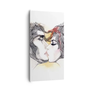 Canvas picture - World Does Not Exist - 65x120 cm