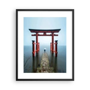 Poster in black frame - Japanese Musings - 40x50 cm