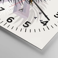 Clock face with numbers