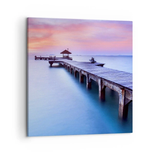 Canvas picture - Sea of Calm to the Horizon - 50x50 cm