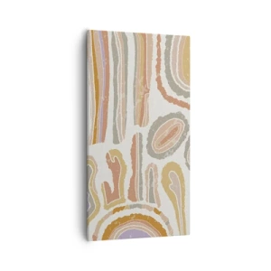 Canvas picture - Colourful Cross-Sections - 55x100 cm