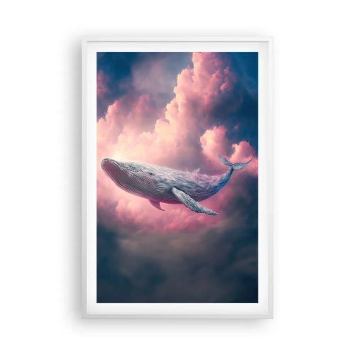 Poster in white frmae - Rub Your Eyes - 61x91 cm