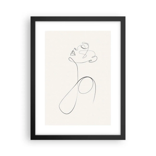Poster in black frame - Entangled in Dreams - 30x40 cm