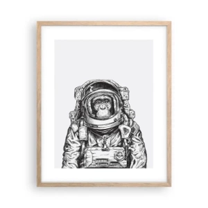 Poster in light oak frame - Alternative Revolution - 40x50 cm