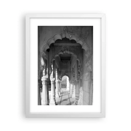 Poster in white frmae - This is a Place of Fairytales of the East - 30x40 cm