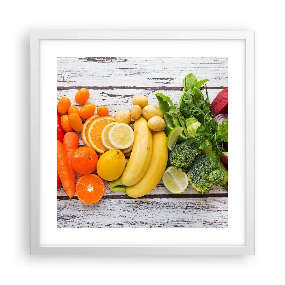 Poster in white frmae - Is that Not Enough? - 40x40 cm