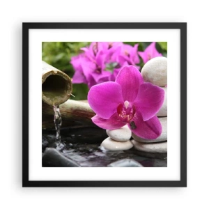 Poster in black frame - You Are Already Resting - 40x40 cm