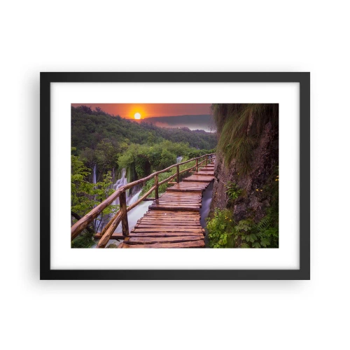 Poster in black frame - Unbelievable Beauty - 40x30 cm
